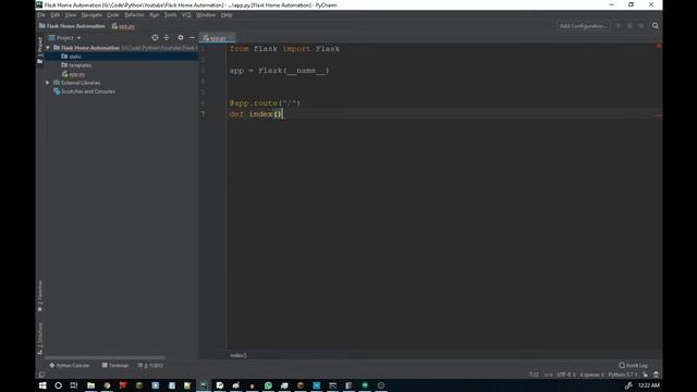 Python Home Automation Flask Web Server || Ep.1 смотреть онлайн
