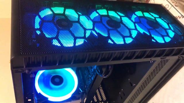 Kolink Observatory Lite Mesh RGB Case, Ryzen 5 2600 Argb Build смотреть онлайн