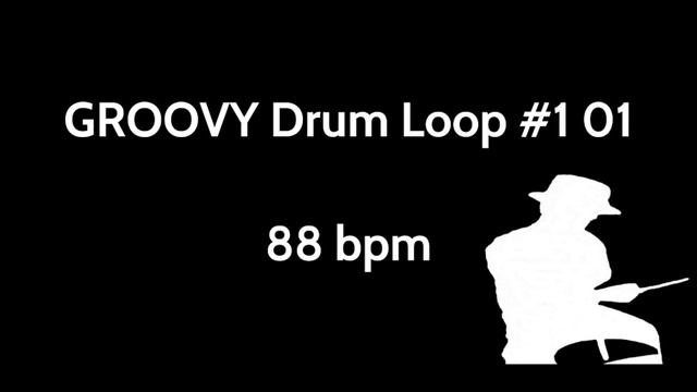 GROOVY Drum Loop #1 01 88bpm - Free Backing Track смотреть онлайн