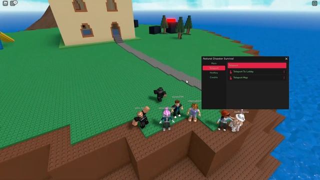 Roblox Natural Disaster Survival Script Win Every Game смотреть онлайн