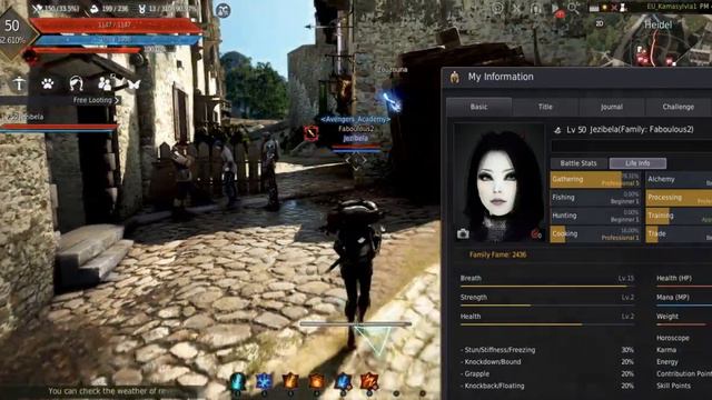 Black Desert Online - Leveling the Strength of my beautiful Witch in Heidel смотреть онлайн