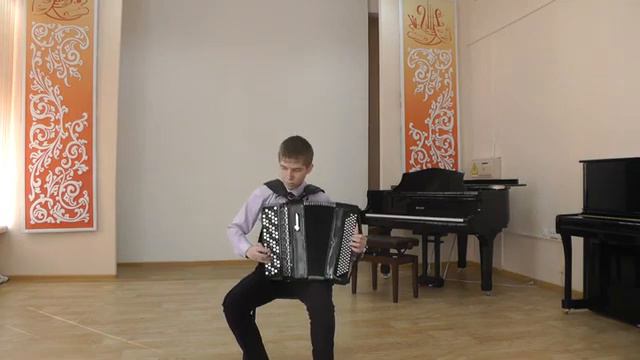 И С Бах Прелюдия Ре минор исполняет Маркин Василий ДШИ г. Шумерля смотреть онлайн