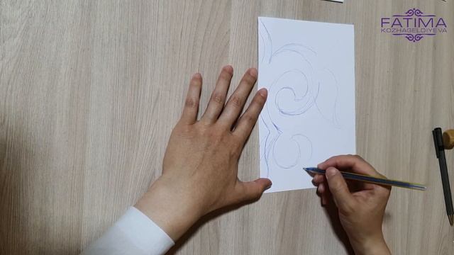 Ою өрнек | Күрделі оюлар | Қазақша ою | Орнамент | DIY смотреть онлайн