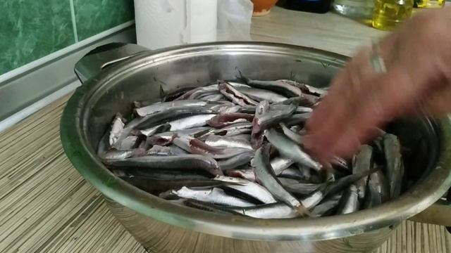 Шкара из хамсы тушенная свежая хамса смотреть онлайн