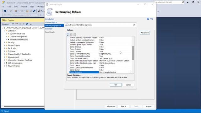 HOW TO SCRIPT A DATABASE IN SQL SERVER смотреть онлайн