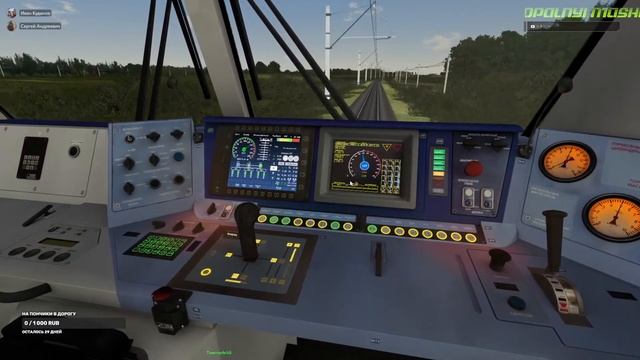 RTrainSim /// ПГМ Кубань /// По катаемся на ЭП20 смотреть онлайн