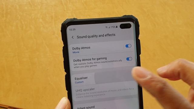 Galaxy S10 / S10+: How To Customize Sound Equalizer