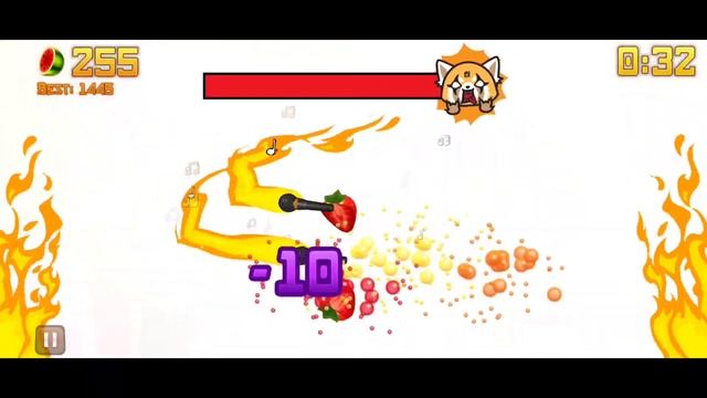 Fruit Ninja Gameplay | Part 1 Aggretsuko смотреть онлайн