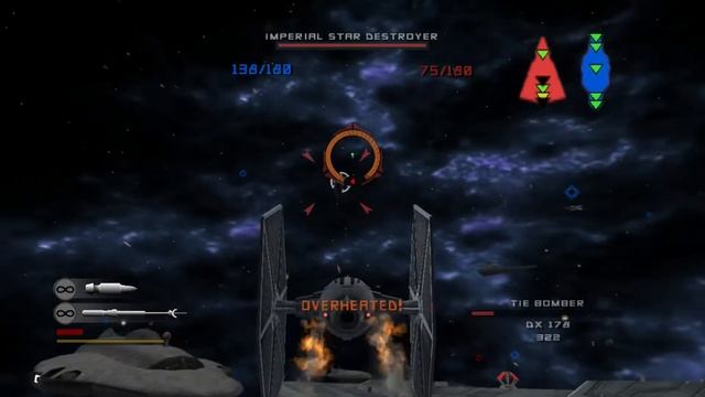 Star Wars Battlefront 2 - Galactic Conquest - Rebellion - Space Battle Over Mygeeto смотреть онлайн