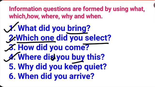 Simple past tense मेें Yes/ No questions or wh questions कैसे पूछे / Day 18, Full English course смотреть онлайн