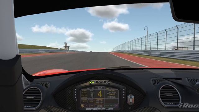 iRacing Porsche 718 Cayman GT4 ClubSport MR COTA Onboard смотреть онлайн