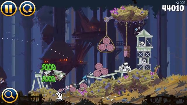 Мультик Игра для детей Энгри Бердс. Прохождение игры Angry Birds [146] серия смотреть онлайн