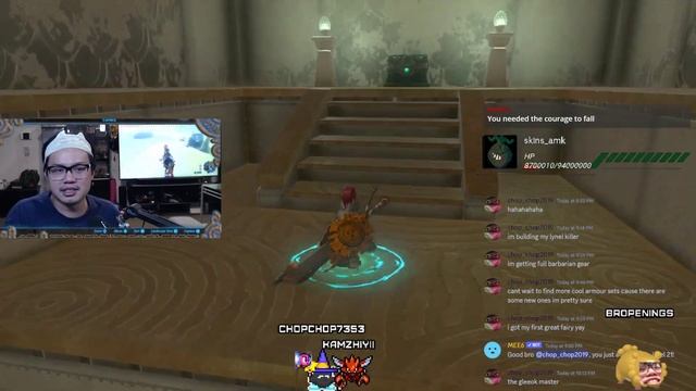 Courage to Fall Orochium Shrine Walkthrough | Zelda Tears of the Kingdom смотреть онлайн