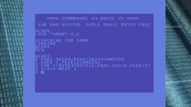 Commodore C-64 - Monitor - Char-Rom - Nummer 9 - D1D0 bis D1D7 - 53704 bis 53711 смотреть онлайн