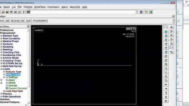 Beam ANSYS Tutorial смотреть онлайн