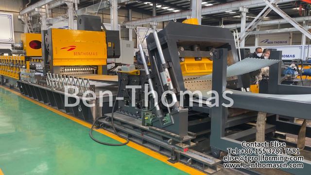 Автоматизированное оборудование для производства профнастила | Линия по производству гофробалок смотреть онлайн