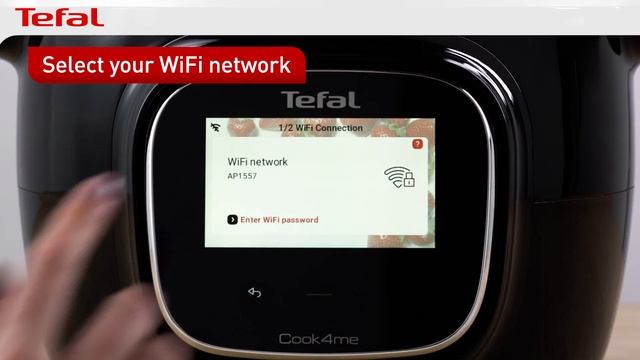 Tefal | Cook4me Touch CY912840 | How To | Connecting To Wifi смотреть онлайн