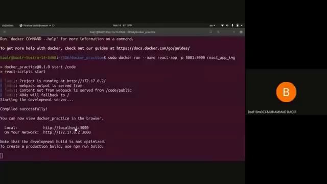 Running container through docker image | Freelancer Tips смотреть онлайн