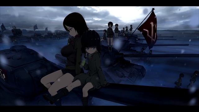 Girls Und Panzer OST: Polyushko-polye смотреть онлайн
