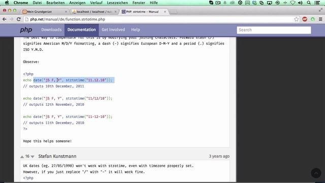 HTML5 & CSS3 - Webseite erstellen (Timestamp to date in PHP (strtotime())) #28 [TuTCube] смотреть онлайн