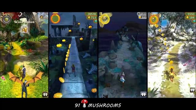 Temple Run Oz with Temple Run Oz Type 3 Maps at Once смотреть онлайн