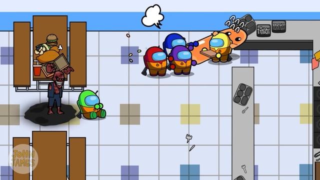 Among Us VS SCP - Containment Breach Season 1 All Episode смотреть онлайн