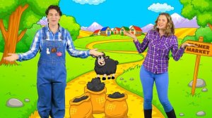 Баа-Баа, Черная овечка - Детские стишки и песенки для детей