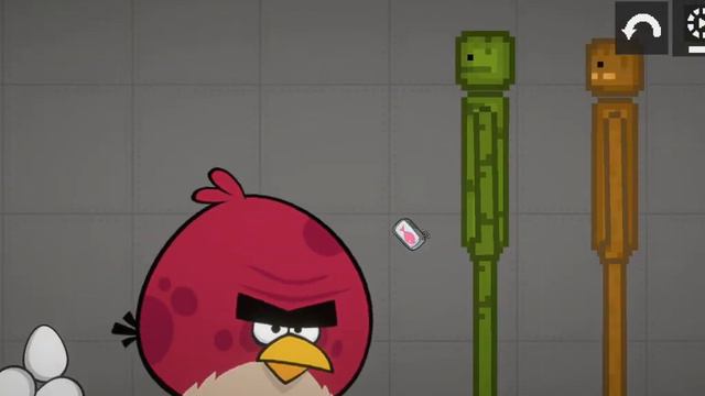 angry birds in melon playground part 4 protect the eggs! смотреть онлайн