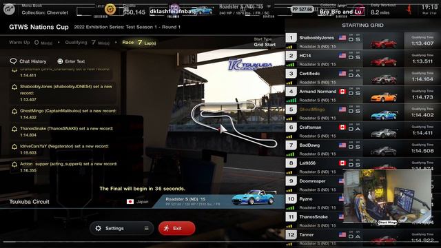 Grand Turismo 7 Nations Cup: Test Season 1 - Race 1 смотреть онлайн