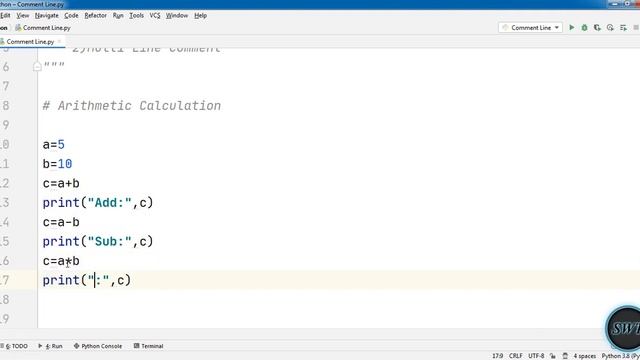 Comment Line Using Python in Tamil смотреть онлайн