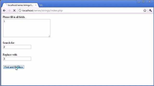 55 Creating a Find and Replace Application Part 2 PHP Tutorials смотреть онлайн