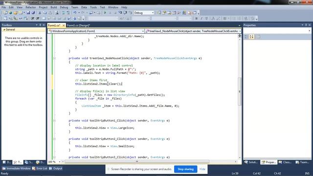 How to add Item to TreeView and ListView in c# Part 3 смотреть онлайн