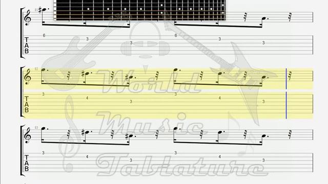 Cranberries When You 're Gone GUITAR TAB смотреть онлайн