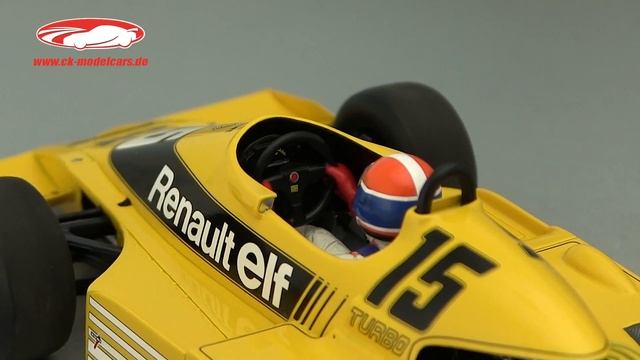 ck-modelcars-video: Renault RS01 #15 Pole Position Südafrika GP F1 1979 Jean-Pierre Jabouille, Spar смотреть онлайн