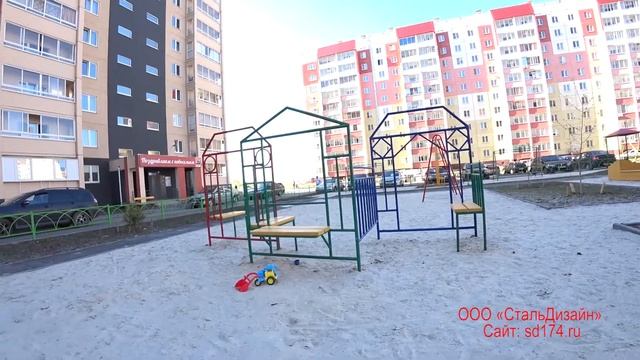 Лабиринт для детской площадки от ООО "СтальДизайн Челябинск" смотреть онлайн