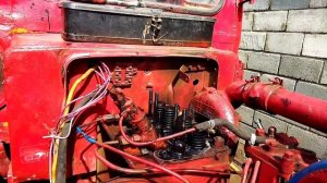 Замена уплотнителей на трубках толкателей трактора т-25 #трактор #ремонт #деревня