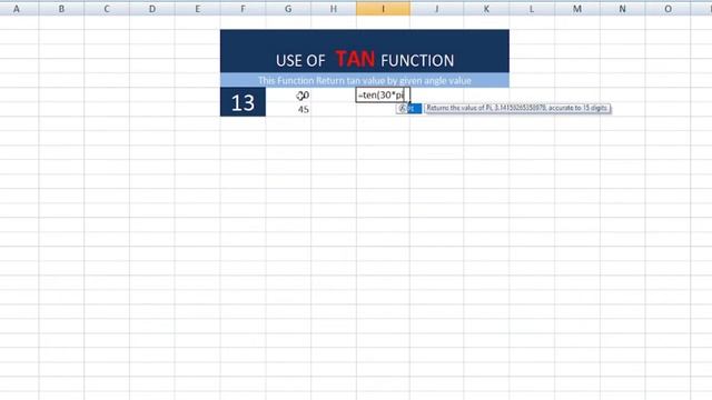 How to use TAN function | Excel Function | By Anshu Sir| Part TAN function | Ms-Excel | 2022|| смотреть онлайн