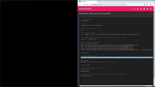ZSH mit oh-my-zsh und powerlevel10k unter Debian oder Ubuntu installieren und einrichten. смотреть онлайн