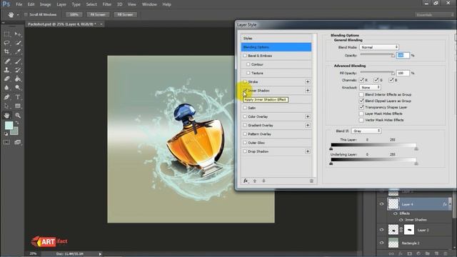 How to Design Packshot For E-Commerce | Product Post Processing | Photoshop Tutorial смотреть онлайн