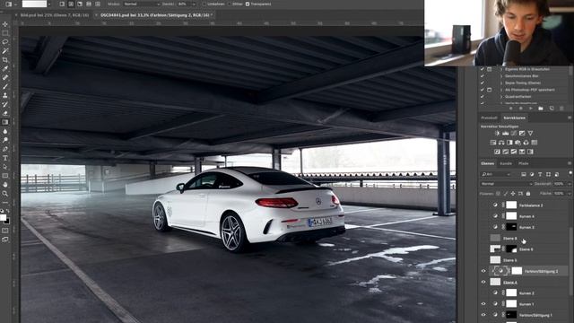 Carphotography Photoshop Tutorial (German/Deutsch) смотреть онлайн