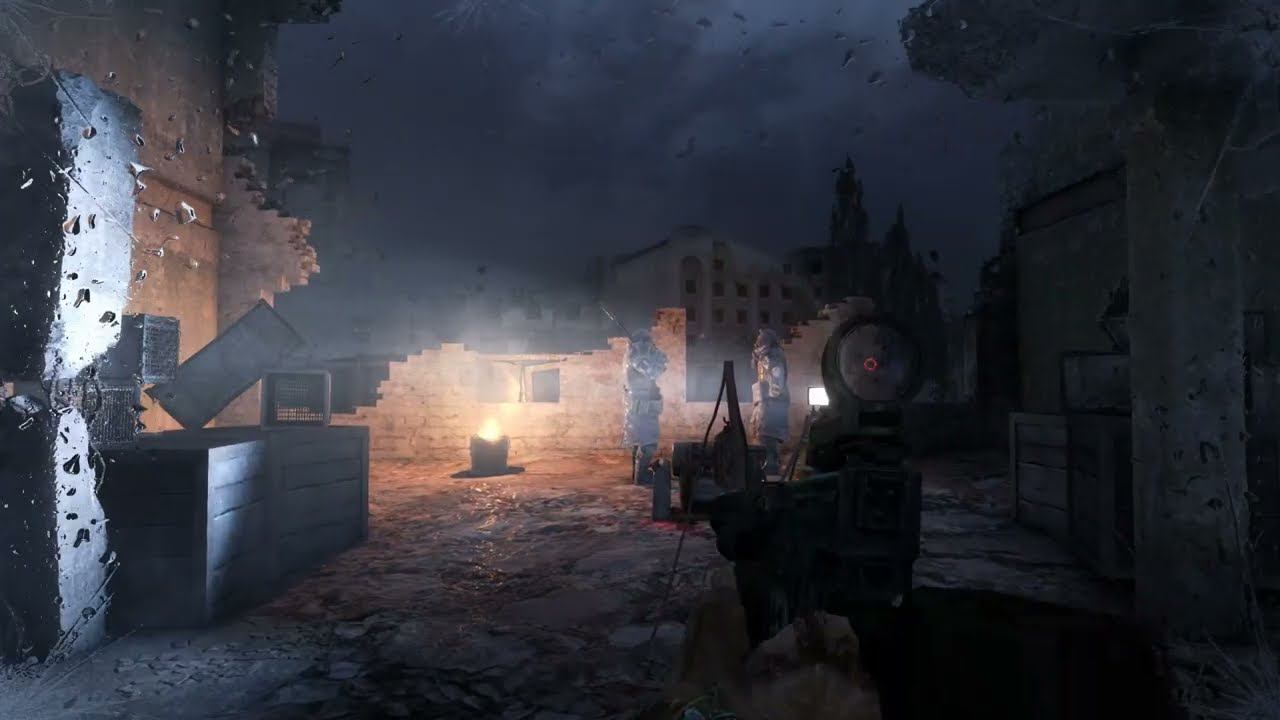 Metro Last Light Redux Снайперы