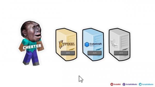 Minecraft Cheaters trolled by fake cheat software