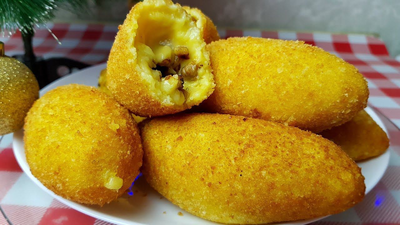 Крокеты картофельные, цыганка готовит. Gipsy Cuisine.