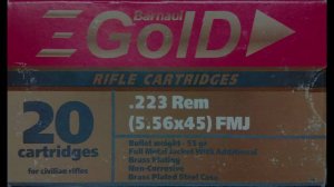 Эксперимент с 223 rem Gold