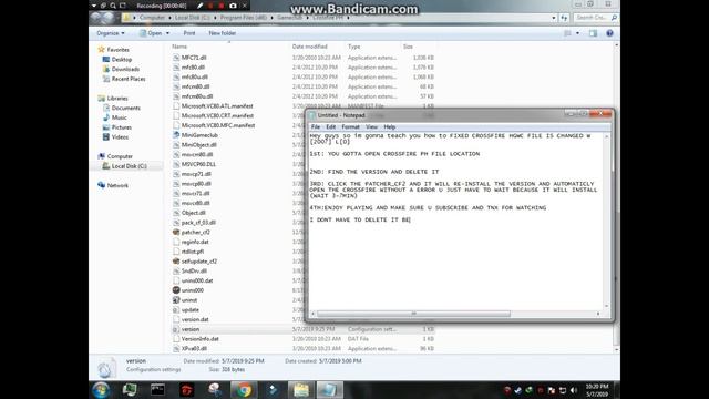 CrossFire how to FIX File Change W [2007] L[0] смотреть онлайн