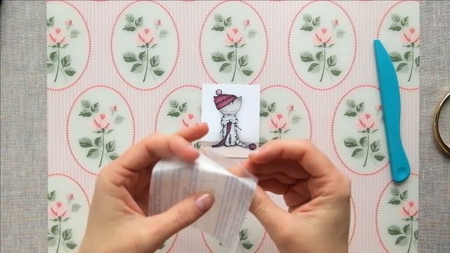 Скрапбукинг для начинающих. Как защитить картинку на обложке для паспорта/блокнота/альбома. смотреть онлайн