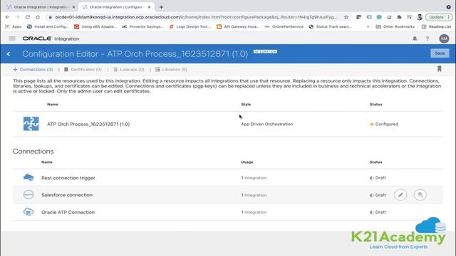Export and Import Integrations | OIC | K21Academy смотреть онлайн