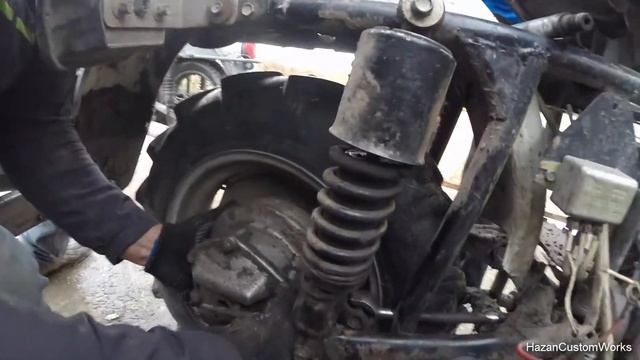 Снятие и установка колеса на Урале Турист. смотреть онлайн