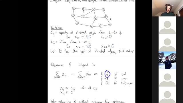Linear Programming 44: Maximum flow смотреть онлайн