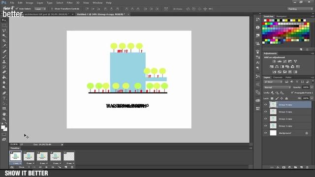 Create an Animated GIF in Photoshop for your Architecture Diagram смотреть онлайн